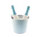 Cubitera Koala   Con asa Azul Metal 5 L