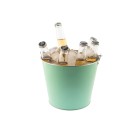 Ice Bucket Koala   With handle Green Metal 5 L