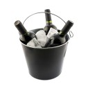 Ice Bucket Koala   With handle Black Metal 5 L