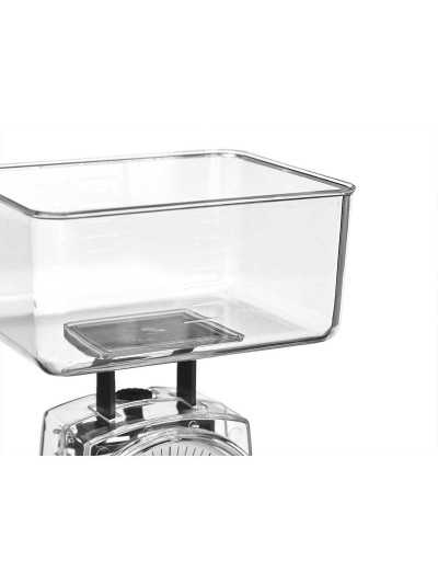 balance de cuisine 1 kg Transparent 400 ml 11,5 x 6 x 8,7 cm (12 Unités)