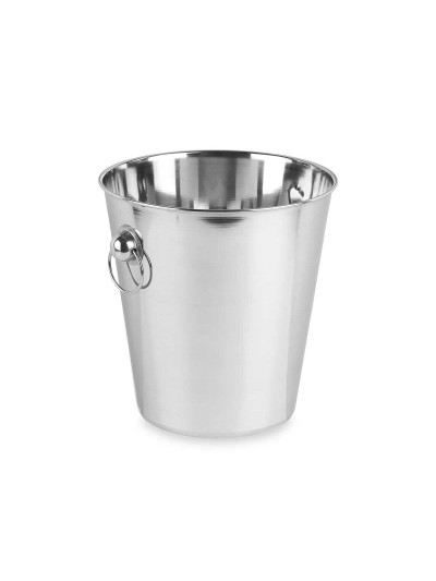 Sceau à Glace Argenté Acier inoxydable 7,9 L 27 x 27 x 25,5 cm (6 Unités)