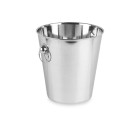 Ice Bucket Silver Stainless steel 7,9 L 27 x 27 x 25,5 cm (6 Units)