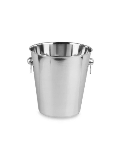 Sceau à Glace Argenté Acier inoxydable 7,9 L 27 x 27 x 25,5 cm (6 Unités)