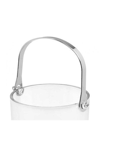 Sceau à Glace Transparent Métal verre 800 ml (12 Unités)