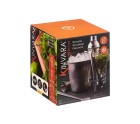 Set de Coctelería Plateado Acero Inoxidable 5 Piezas 250 ml (6 Unidades)