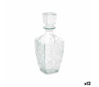 Botella de Cristal Licor Estrellas Transparente 900 ml (12 Unidades)