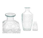 Glass Bottle Liqueur Stars Transparent 900 ml (12 Units)