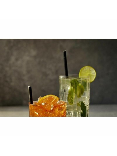 Pailles Algon Carton Noir 25 Pièces 24 Unités