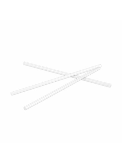 Reusable Straws Algon White Plastic 36 Units 22 cm 6 mm