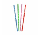 Pajitas Algon Cartón Multicolor Topos 25 Piezas 24 Unidades