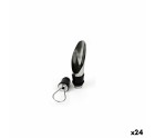 Pouring Stopper Quttin Metal Silver Bottles of wine (24 Units)