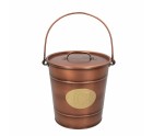 Ice Bucket Aktive Ice Copper Galvanised Steel 5 L 26,5 x 25,5 x 23,5 cm (6 Units)