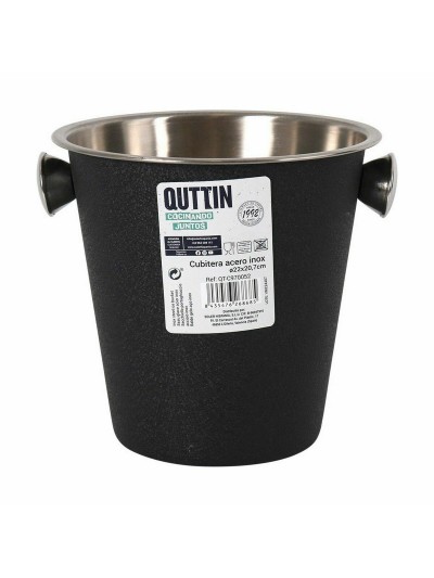 Cubitera Quttin Crocodile Ø 22 cm Acero Inoxidable (4 Unidades)