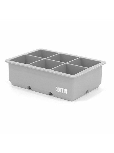 Molde para Cubitos de Hielo Quttin Flexible Silicona 16,5 x 10,5 x 5 cm (24 Unidades)