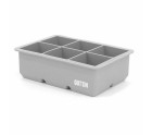 Molde para Cubitos de Hielo Quttin Flexible Silicona 16,5 x 10,5 x 5 cm (24 Unidades)