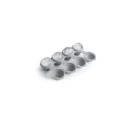 Molde para Cubitos de Hielo Quttin Esférico Silicona 22 x 7 x 5 cm (12 Unidades)