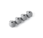 Molde para Cubitos de Hielo Quttin Esférico Silicona 22 x 7 x 5 cm (12 Unidades)