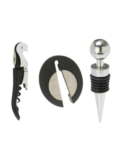Set of Wine Accessories Stainless steel polypropylene (24 Units) 3 Pieces
