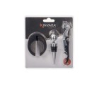 Set de Accesorios para Vino Acero Inoxidable Polipropileno (24 Unidades) 3 Piezas