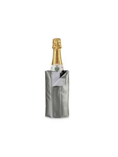 Bottle Cooler Grey PVC 18,5 x 2,5 x 8,5 cm (12 Units)