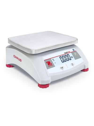 balance de cuisine OHAUS V12P15 EU Blanc 15 kg 26 x 12,2 x 27 cm