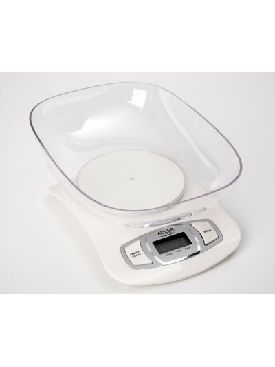 Báscula de Cocina Adler AD 3137 Plateado 5 kg