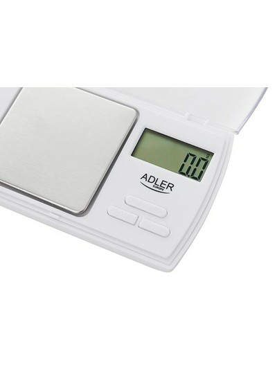 Báscula de Cocina Adler AD 3161 Blanco 500 g
