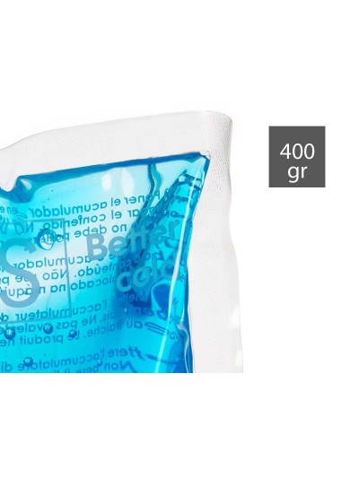 Enfriador de Botellas Azul Polietileno 400 ml (12 Unidades)