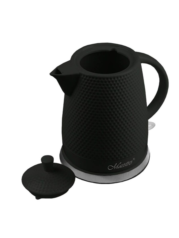 Kettle Feel Maestro MR-069 White Black Ceramic 1500 W 1,5 L