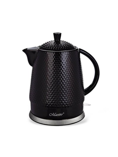 Hervidor Feel Maestro MR-069 Blanco Negro Cerámico 1500 W 1,5 L