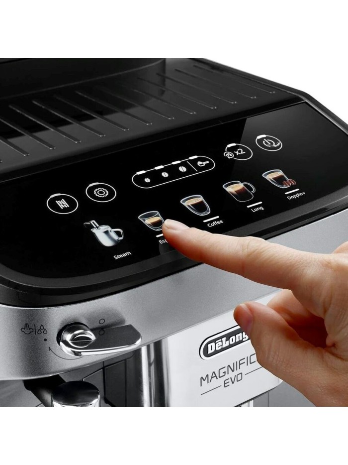Cafetera Superautomática DeLonghi ECAM 290.31.SB Plateado 1450 W 15 bar 250 g 2 Tazas 1,8 L
