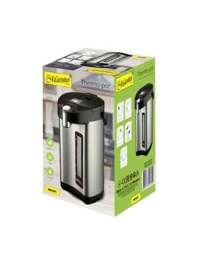 Hervidor Feel Maestro MR-081 Plateado Acero Inoxidable 750 W 4,5 L