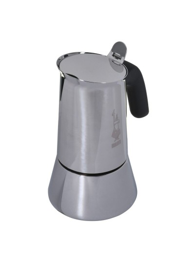 Cafetera Italiana Bialetti Plateado Acero Inoxidable 240 ml 6 Tazas
