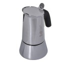 Cafetera Italiana Bialetti Plateado Acero Inoxidable 240 ml 6 Tazas