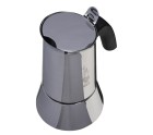 Cafetera Italiana Bialetti Plateado Acero Inoxidable 240 ml 6 Tazas