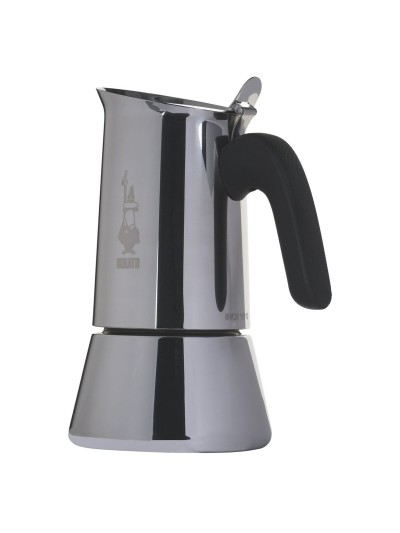 Cafetera Italiana Bialetti Plateado Acero Inoxidable 240 ml 6 Tazas
