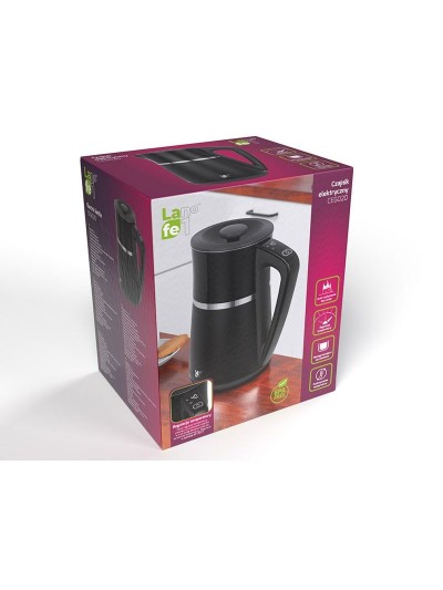 Kettle Lafe LAFCZA47290 Black Stainless steel 2200 W 1,7 L