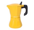Cafetera Italiana Oroley Petra Mostaza Aluminio 9 Tazas