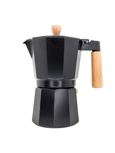 Cafetière Italienne Vin Bouquet Aluminium 9 Tasses Noir