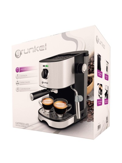Drip Coffee Machine Grunkel Silver 850 W 1 L