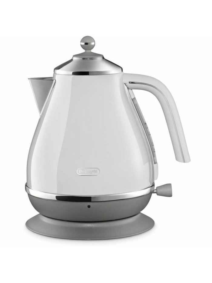 Hervidor DeLonghi Blanco Acero Inoxidable 1,7 L 2000 W