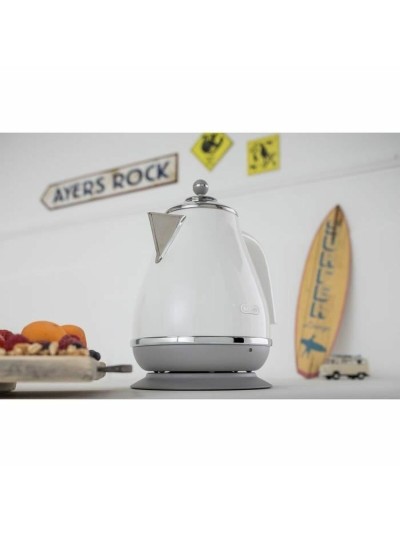 Hervidor DeLonghi Blanco Acero Inoxidable 1,7 L 2000 W