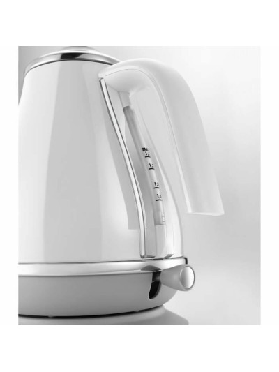 Hervidor DeLonghi Blanco Acero Inoxidable 1,7 L 2000 W