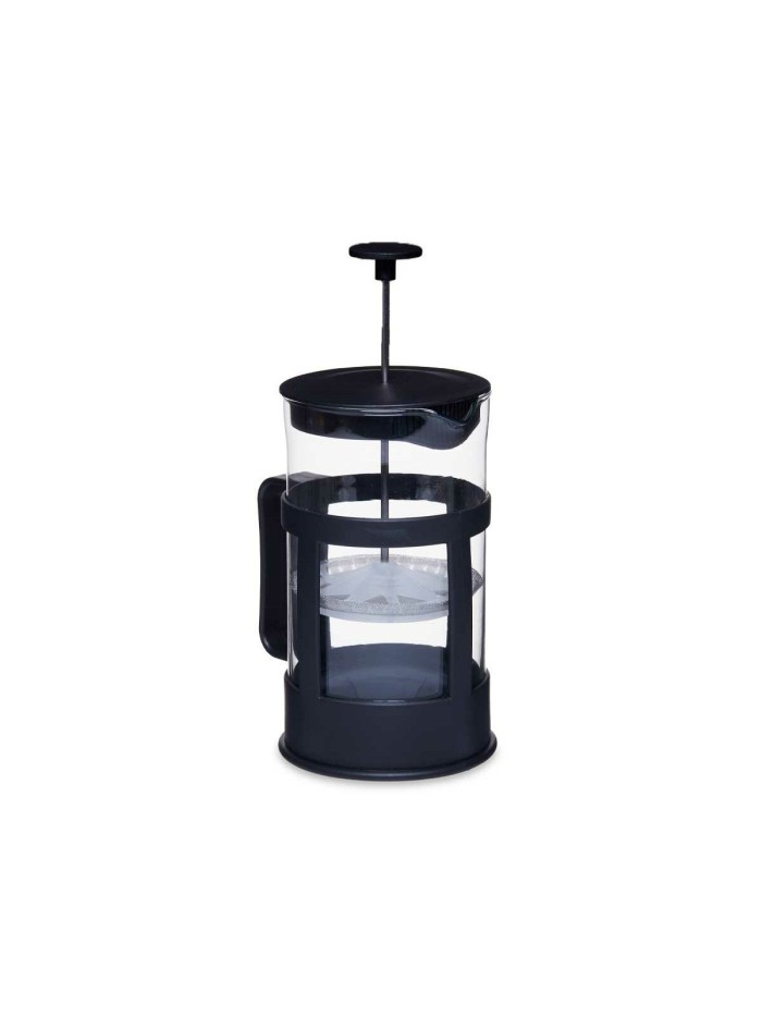 Théière Noir Transparent 600 ml Piston
