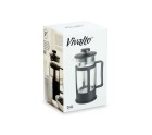 Théière Noir Transparent 600 ml Piston