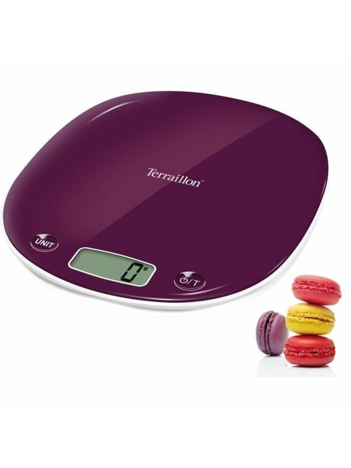 Báscula de Cocina Terraillon Macaron Púrpura 5 kg