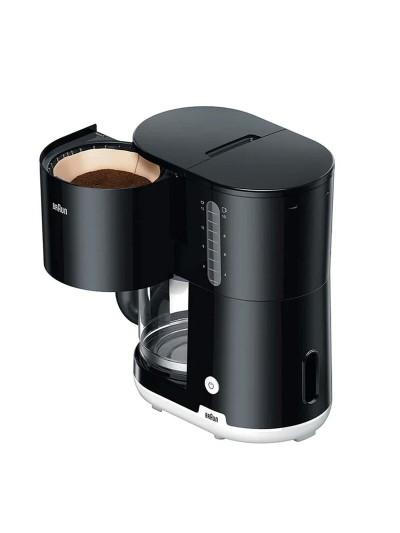 Cafetera de Goteo Braun KF1100BK 1000 W Negro Negro/Blanco 2,5 L