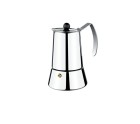 Cafetera Italiana Monix M630006 Acero Plata 6 Tazas Acero Inoxidable