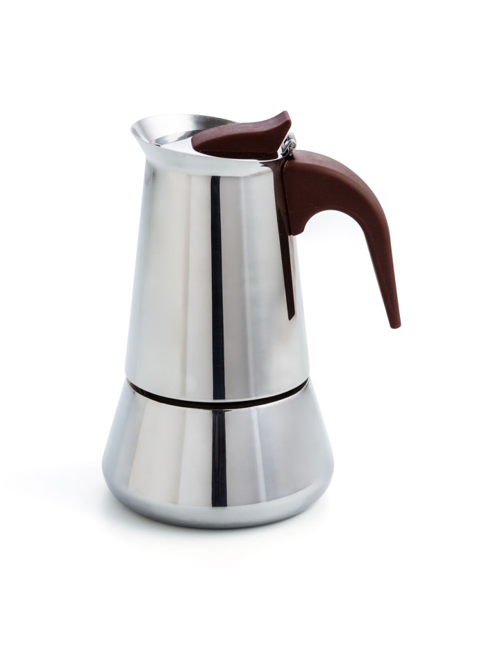 Cafetera Italiana Quid Milan Metal 4 Tazas