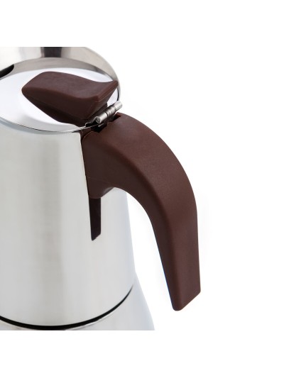 Cafetera Italiana Quid Milan Metal 4 Tazas